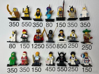 Lego sběratelské minifigurky, starší serie - 4