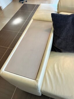 Luxusná veľká kožená sedačka Phase - 4