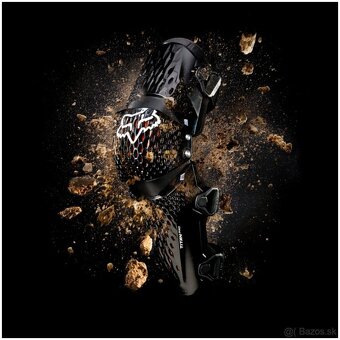 FOX chrániče kolien TITAN PRO D3O black - 4