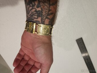 Pánsky zlatý náramok 585/31g. - 4