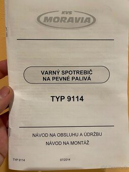 Kachle KVS Moravia 9114 9kW - 4