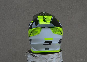 Predám helma shot čierna žltá fluo - 4