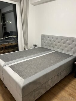 Manželská posteľ Boxspring 160cm - 4