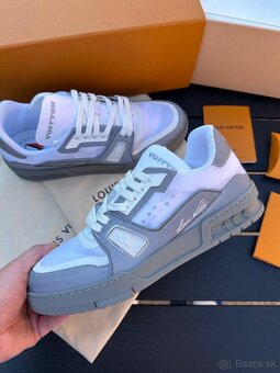 Louis Vuitton tenisky šede Komplet balenie - 4