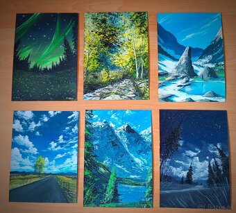 Akrylové obrazy 30x20 - 4