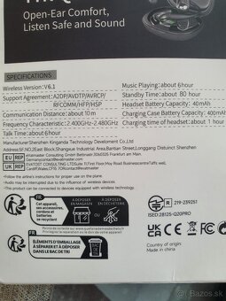 Bluethooth slúchadla - 4