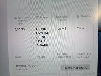 predám LENOVO THINKPAD X1 CARBON - 4