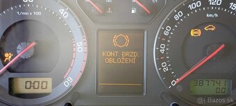 Budíky škoda Superb 1 - 4