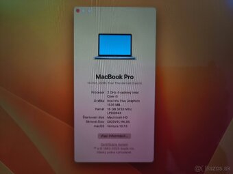 Macbook Pro 2020 i5/16GB/512GB s touchbarom - 4