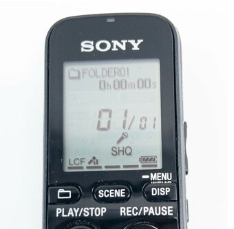 Sony ICD-PX333 digitálny hlasový záznamník - 4