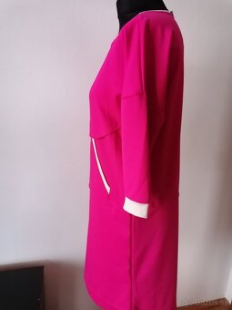 Šaty M fuksiova farba - 4
