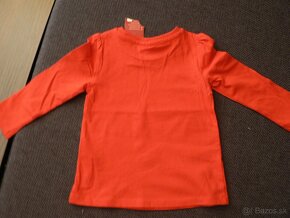 detské vianočné tričko s dlhým rukávom 80cm, 9-12 mesiacov - 4