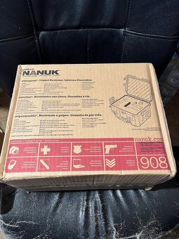 Kvalitný kufor s penou Nanuk 908, nový, 8,8L - 4