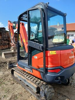 Minibager minirypadlo kubota kx 027-4 - 4