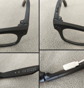 Štýlové smart okuliare so zabudovanou kamerou - 4