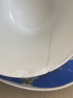 Starozitna salka z roku 1850 cca stav podla foto , ma nejake - 4