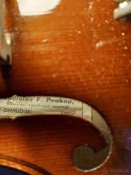 Predám staré husle celé značené, 4/4 - 4