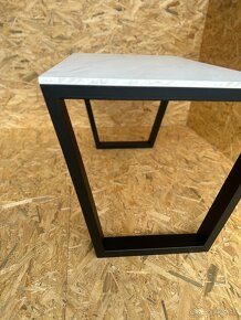 Kovové podnože stolové nohy stoly stolíky konzoly - 4