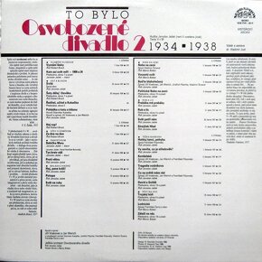 LP Jan Werich + Osvobozené divadlo 1928-1938 - 4
