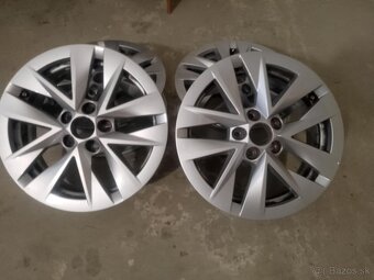 Elektróny 5x100 R15 škoda Fabia 3 - 4