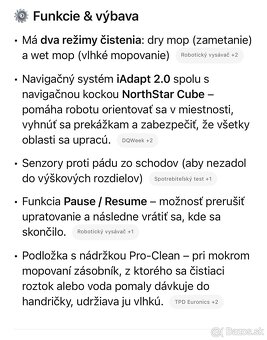 Predám robotický vysávač a mop - 4