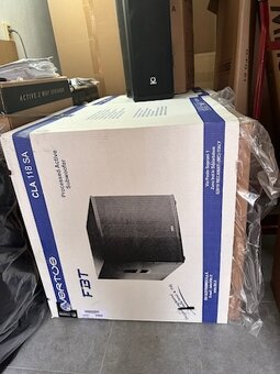 Vymením fbt vertus 18" 1200rms 2400peak 138 db - 4