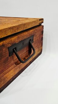 Nemecká drevená bedňa STG44 WW2 - 4