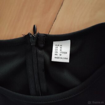 Čierne elegantné šaty - 4