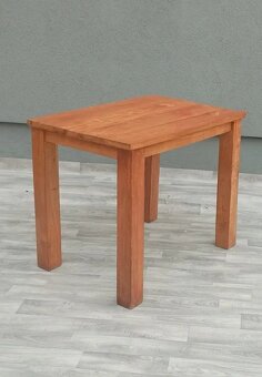 Stôl kuchynský teakový. - 4