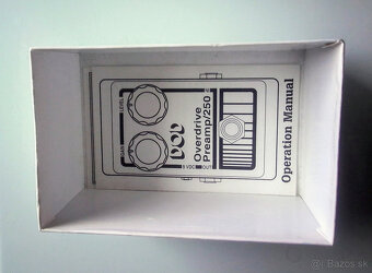 DOD 250 gitarový efekt - overdrive/preamp - 4