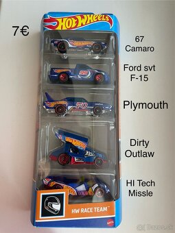 Hot Wheels 2-pack, 5-pack (1x matchbox) - 4