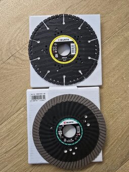 Wurth diamantový kotúč 125mm na frézovanie dražok - 4