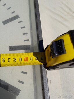 HODINY DVOJITE PAGOTRON 60V, ZAVESNE NA STROP - 4