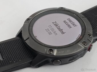 Garmin 6X Sapphire, výborný stav, hodinky + nabijací kábel - 4