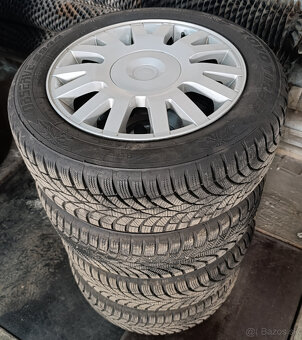 Predám zimné pneu 205/55 R16 + elektróny 5x112 R16 Škoda,VW. - 4