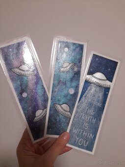 Zalozky do knih vesmir, UFO - 4