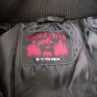 Teplá maskáčová hybridná army puffer bunda/vesta s kapucňou - 4