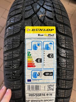 205/55R16 komplet zimné 2 kolesa Mb A/BDunlop - 4