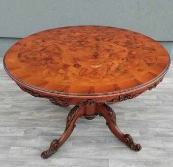 Stôl jedálensky „BAROKO „. - 4