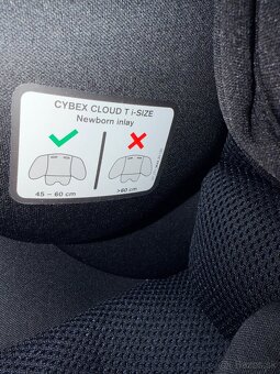 Cybex autosedačka Cloud T i-size Plus, sepia black - 4