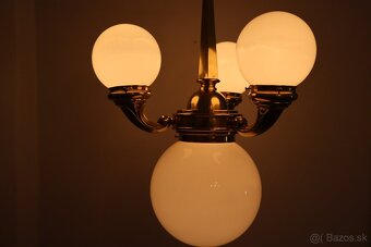 Starožitný mosadzný luster. - 4