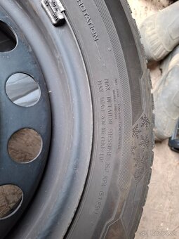 Predám zimné pneumatiky (2 ročné) Polaris 5 205/60 R16H - 4