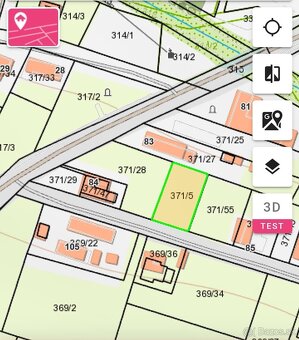 Pozemok Merašice s IS - 4