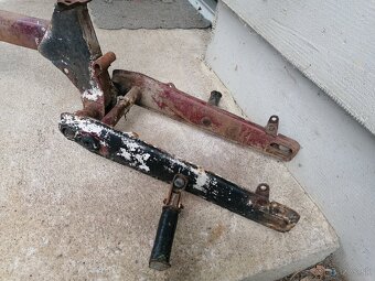 Predám rám so zadnou vidlicou na Jawa 20, 21, 05 pionier - 4