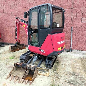 minibager Yanmar SV17VT pásové rýpadlo RV2022 Mth 260 - 4