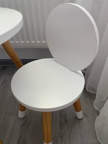Detský set stolík + 2x stolička - 4