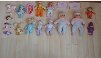 Bábiky Barbie, klasické, látkové aj malé na tortu - 4