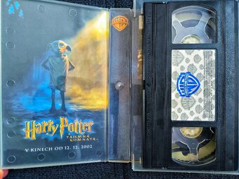 VHS kazety Harry Potter - 4