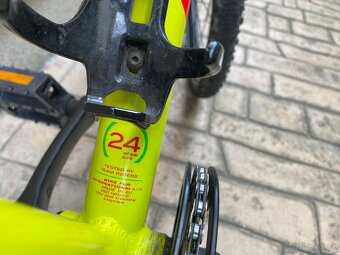Detský bicykel Superior FLY 24 Yellow 2018 (Váha 9,1 kg) - 4