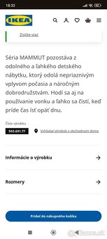 MAMMUT Detský stolík a dve stoličky - 4